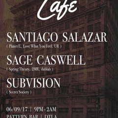 Cafe´ Mix 6/9/17 @ Pattern Bar