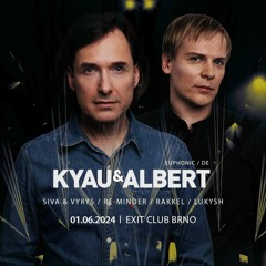 RAKKEL live @KYAU & ALBERT Euphonic/DE, Exit Club, Brno 1.6.2024