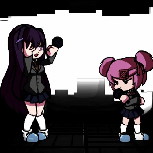 Uncovered Suffering - Unknown Suffering v2 but Yuri with Natsuki sing it (FNF) [Cover]