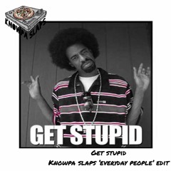 Get Stupid Knowpa Slaps 'Everyday People' Edit