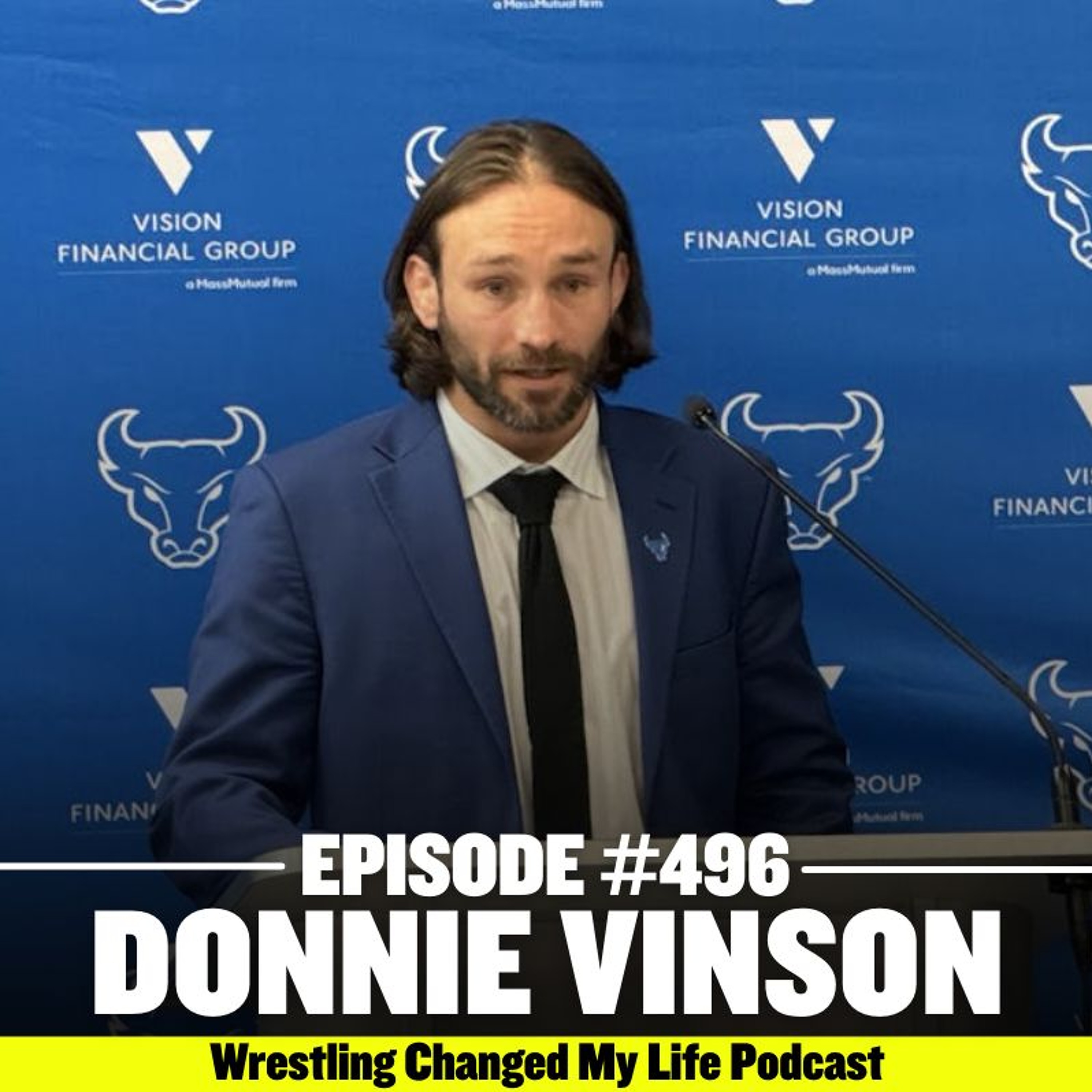 cover of episode #496 Donnie Vinson - Buffalo HC, Former Cornell Head Associate