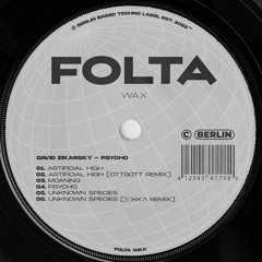 PREMIERE: David Zikarsky - Psycho [FOLTA wax]