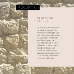 8.28.22 | Nehemiah 13 | Dods Pengra