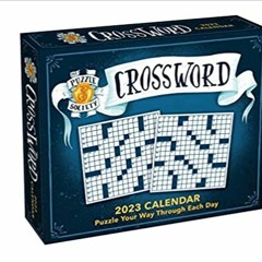 READ/DOWNLOAD%& The Puzzle Society Crossword 2023 Day-to-Day Calendar: Puzzle Your Way Through Each