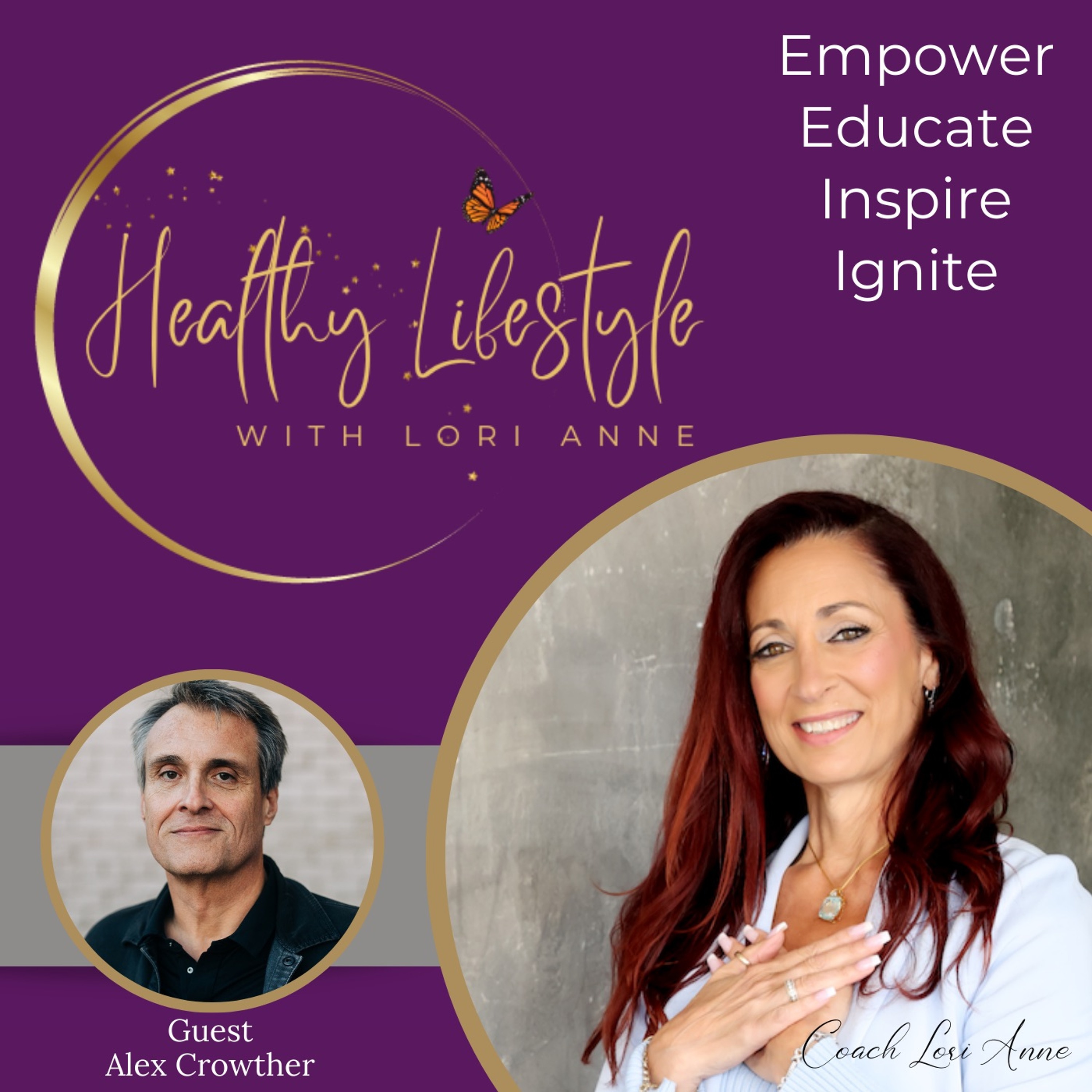 Healthy Lifestyle 1-17-26 Alex Crowther - From Pain to Purpose episode artwork