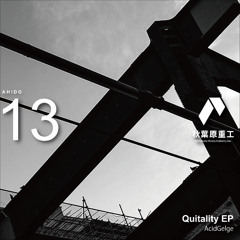 AHIDG13 - AcidGelge - Quitality EP
