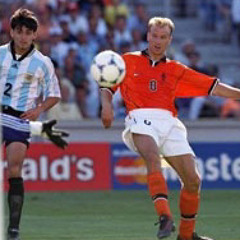 Dennis Bergkamp goal tegen Argentinie Jack van Gelder 1998