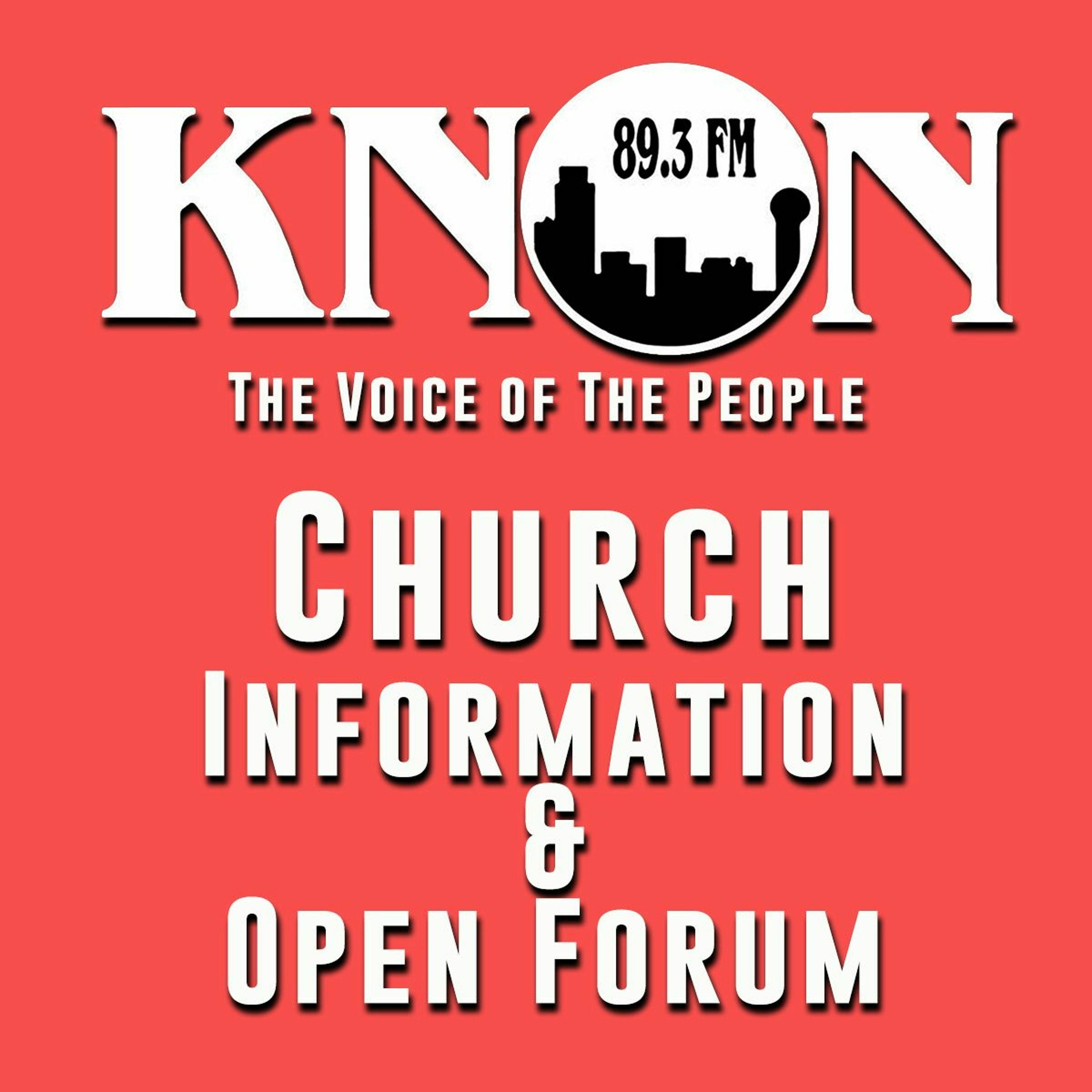 Church Information & Open Forum 09 - 30 - 23 episode artwork
