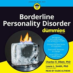 [Get] PDF EBOOK EPUB KINDLE Borderline Personality Disorder for Dummies by  Charles H. Elliott,Laura