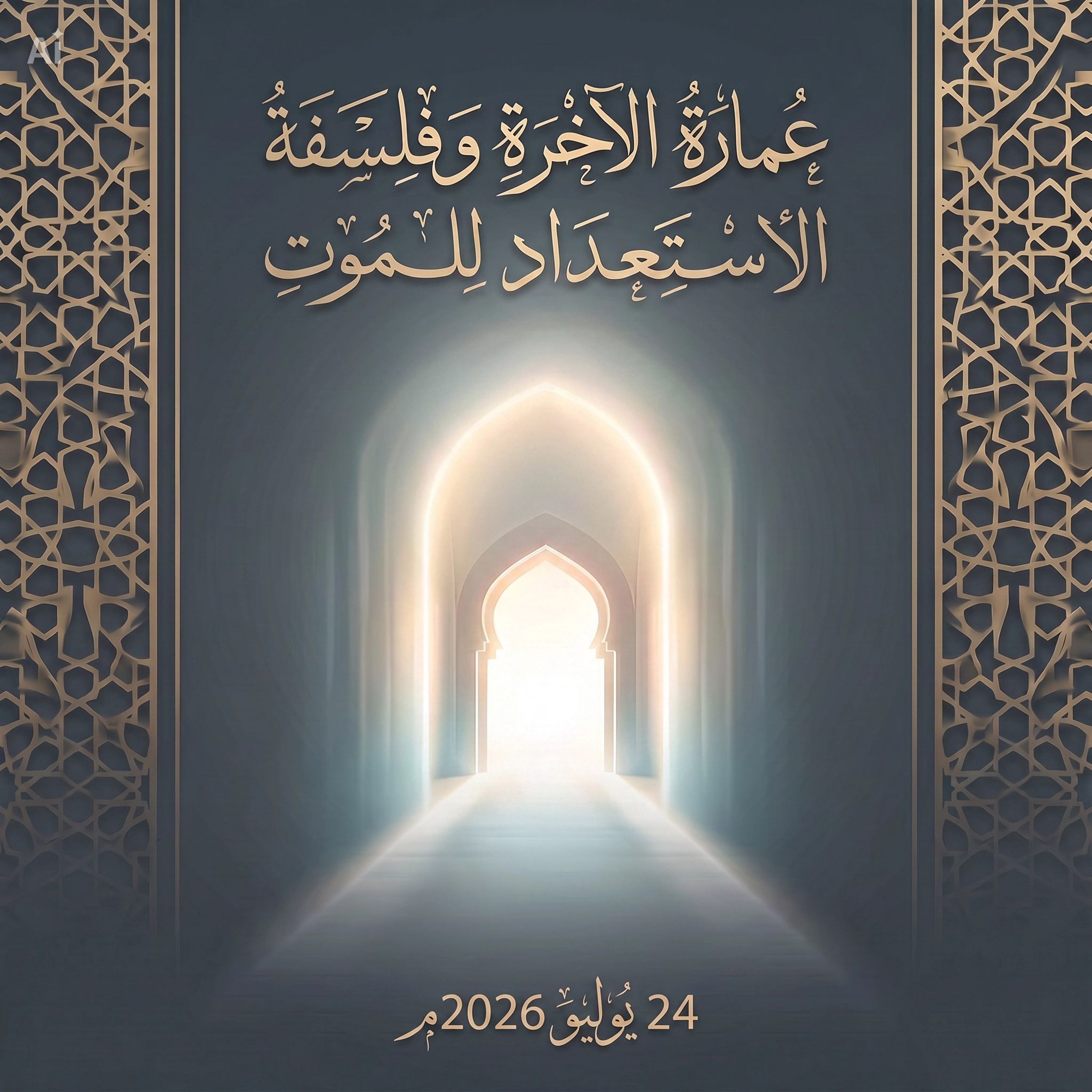 حديث يوم الجمعة  بعنوان " عمارة الآخرة وفلسفة الاستعداد للموت " - 24 يوليو 2026م episode artwork