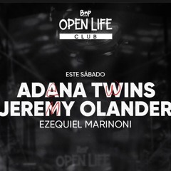 Openning Set for Jeremy Olander & Adana Twins :: BNP/Open Life At Palacio Alsina (Cor)