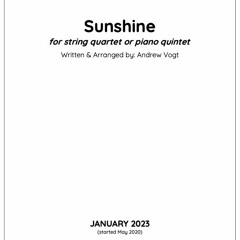 Sunshine Var 3 (Expanded) (strings Only)
