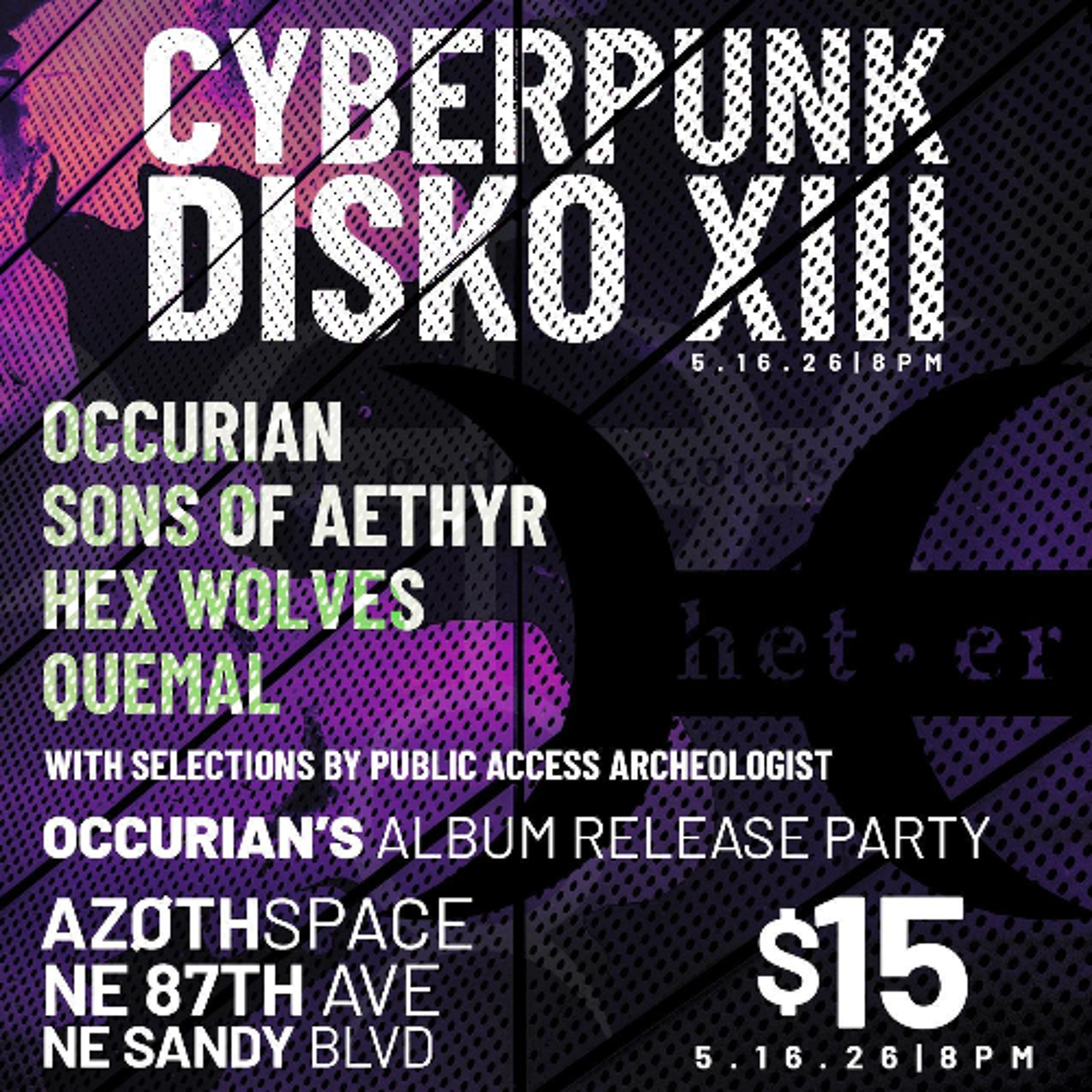 Sons of Aethyr Live @ Cyberpunk Disco 13 episode artwork