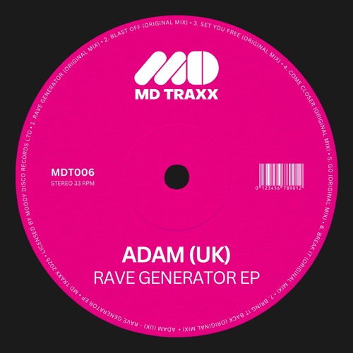 Adam (UK) - Rave Generator