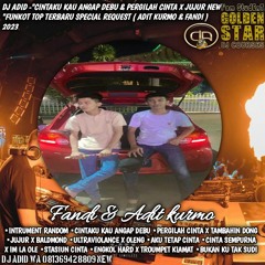 DJ ADID -''CINTAKU KAU ANGAP DEBU & PERGILAH CINTA X JUJUR NEW''FUNKOT (FANDI & ADIT KURMO)2023