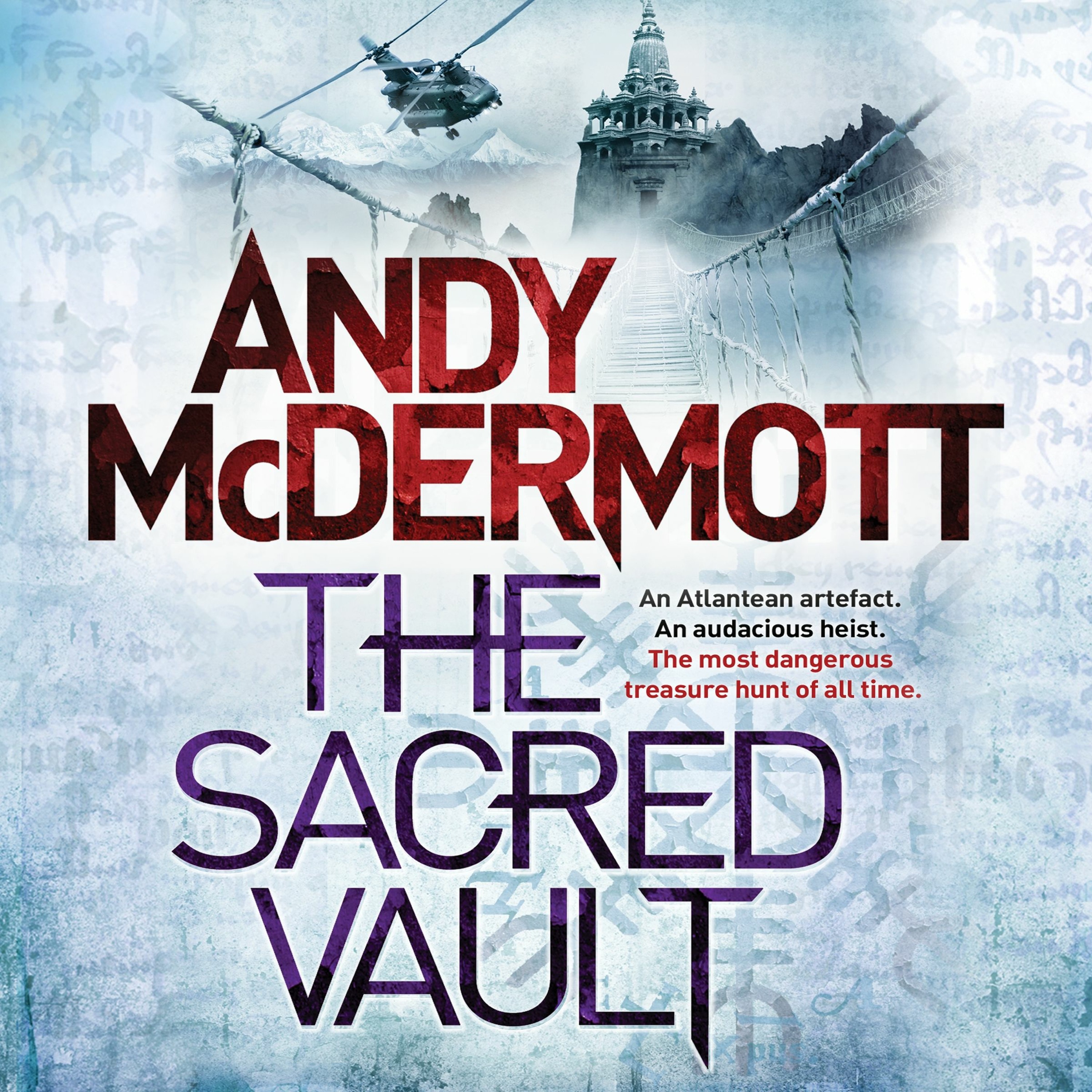 cover of episode THE SACRED VAULT by Andy McDermott, read by Simon Mattacks - Audiobook extract
