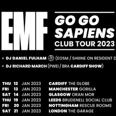 Dan Fulham @ Òran Mór Glasgow EMF Go Go Sapiens tour 2023