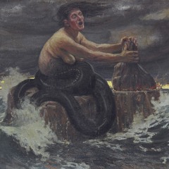 Janis Rozentāls. Melna čūska miltus mala