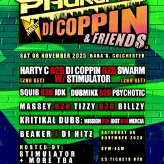 DJ COPPIN B2B HARTY C B2B REVS - w MC STIMULATOR Headlining recorded live set