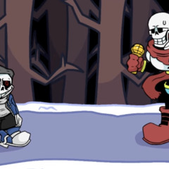 FNF SKELETON BROS DUSTTALE LEAK- A Murderous Smile