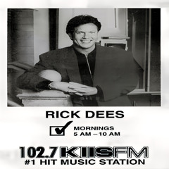 KIIS 102.7 LOS ANGELES  "Rick Dees"  August 21st 1985
