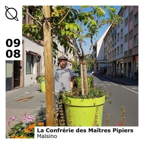 La confrérie des maîtres pipiers w/ Malsino Soundcloud podcast image for