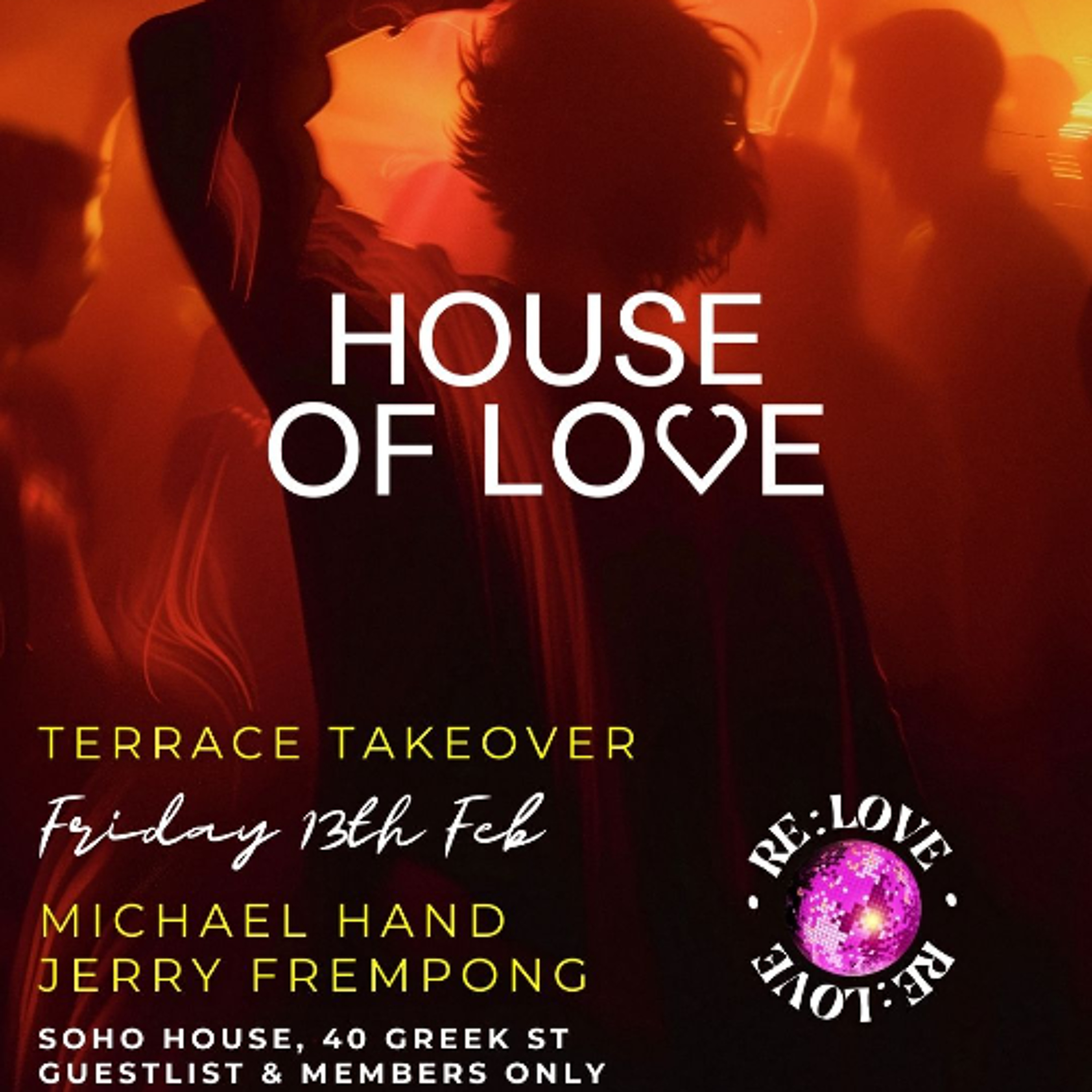 RE:LOVE Terrace Takeover w/ Michael Hand & Jerry Frempong Feb 2026 episode artwork