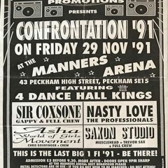 Saxon/Nasty Love/Sir Coxsone 11/91 (Confrontation)UK