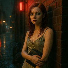 Rain-soaked alleyways