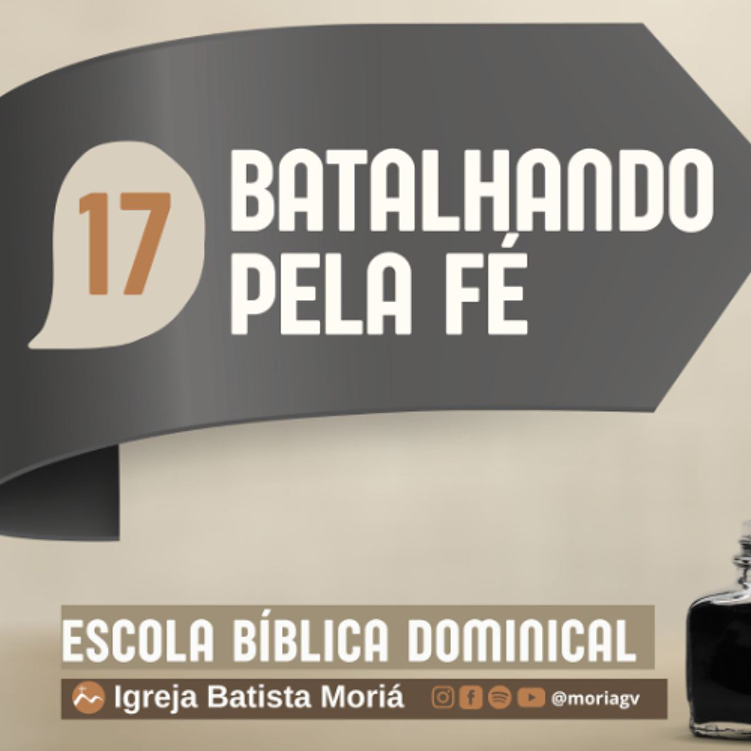Batalhando pela fé - Pr. Rimack Almeida - Escola Bíblica Dominical [22.02.2026]