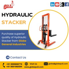Premium quality Hydraulic Stacker with Globe General Industries