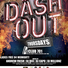 DASH OUT THURSDAYS LIVE AUDIO FT FLEXX & DEO