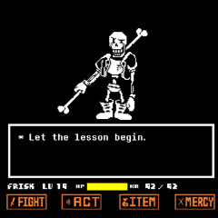 (+MIDI) [The Disbelief Route] Papyrus' Phase 1  - DIVINE RETRIBUTION