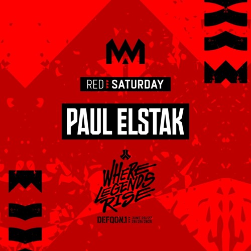 Paul Elstak | RED | Saturday | Defqon.1 2025