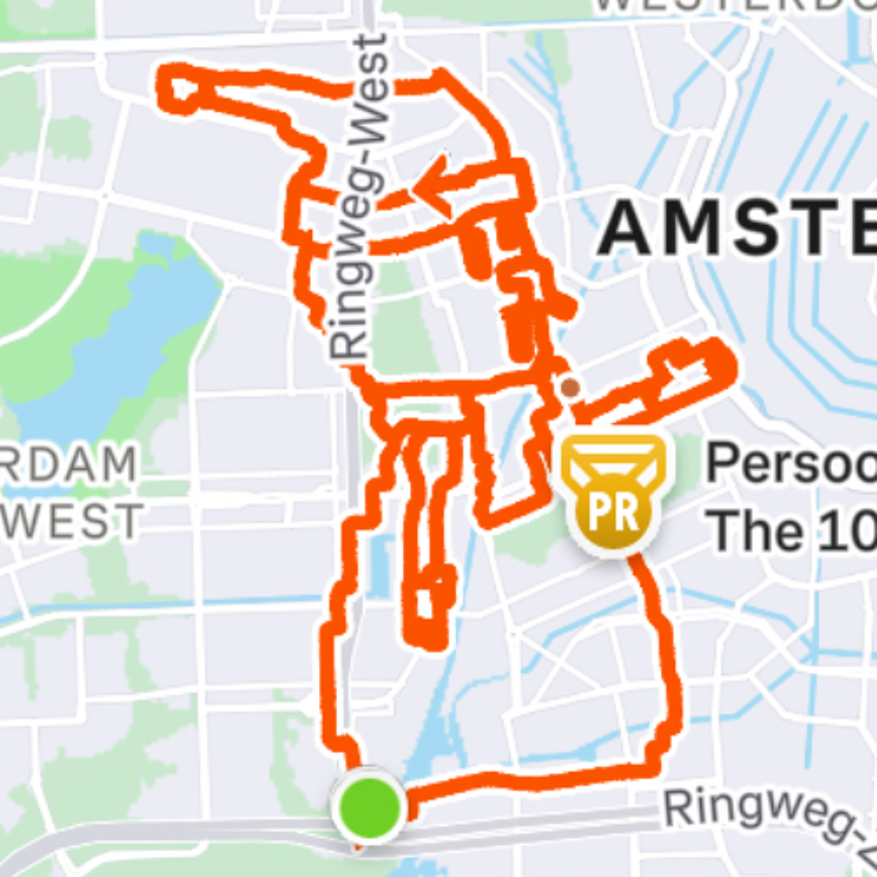 Klaas en Koen lopen weg