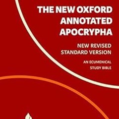 [ACCESS] EBOOK 📬 The New Oxford Annotated Apocrypha: New Revised Standard Version by