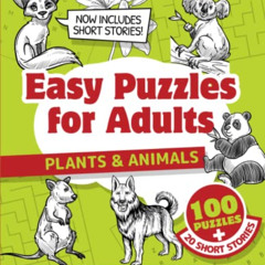 [Download] EPUB 📘 Easy Puzzles for Adults: Activity Book for Seniors with Dementia,