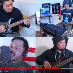 METALLICA - ENTER SANDMAN COVER COLLAB by Pau,Bonz,Cyrus & Led