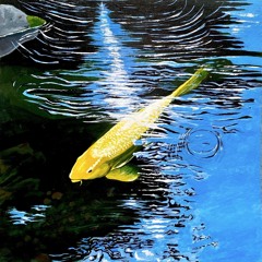 Blue Smiley - "pond"