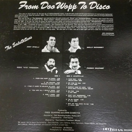 FROM DOO WOPP TO DISCO