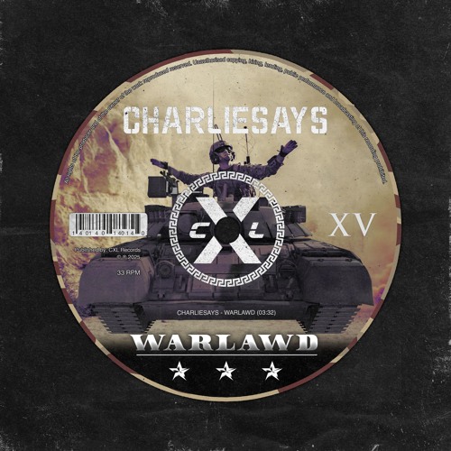 CHARLIESAYS - WARLAWD