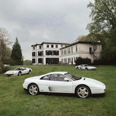 white ferrari