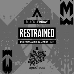 Restrained: Rulebreaking Rampage Live | BLACK | Friday | Defqon.1 2025