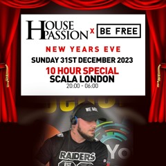 Andy Mills LIVE SET #HousePassion #BeFree NYE 31/12/24 @ Scala