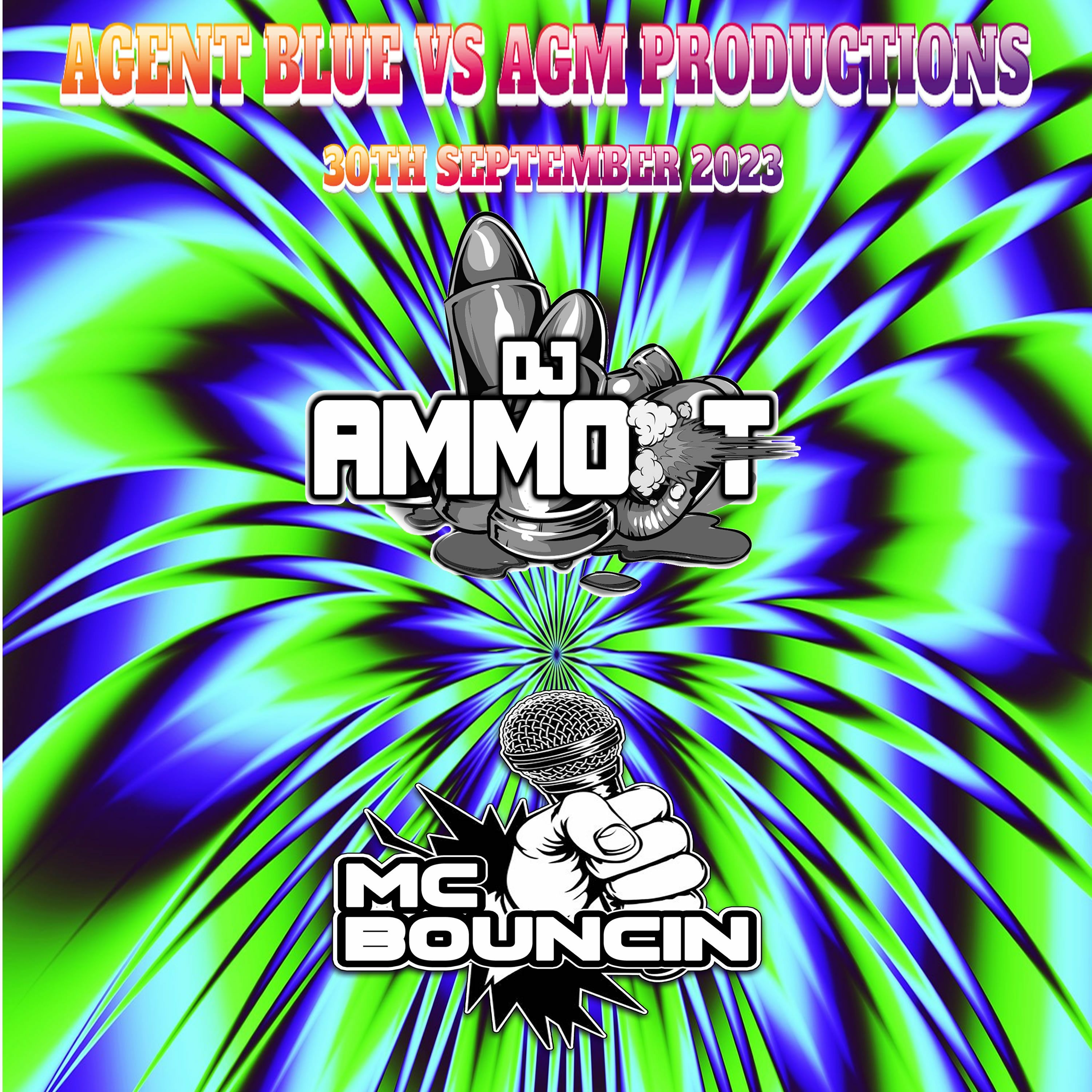 New Agent Blue Vs Agm Set 30th September 2023 - MC BOUNCIN 175 Bpm episode artwork
