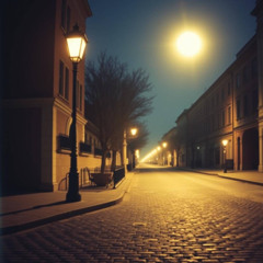 月光下的街 (Streets Under Moonlight)