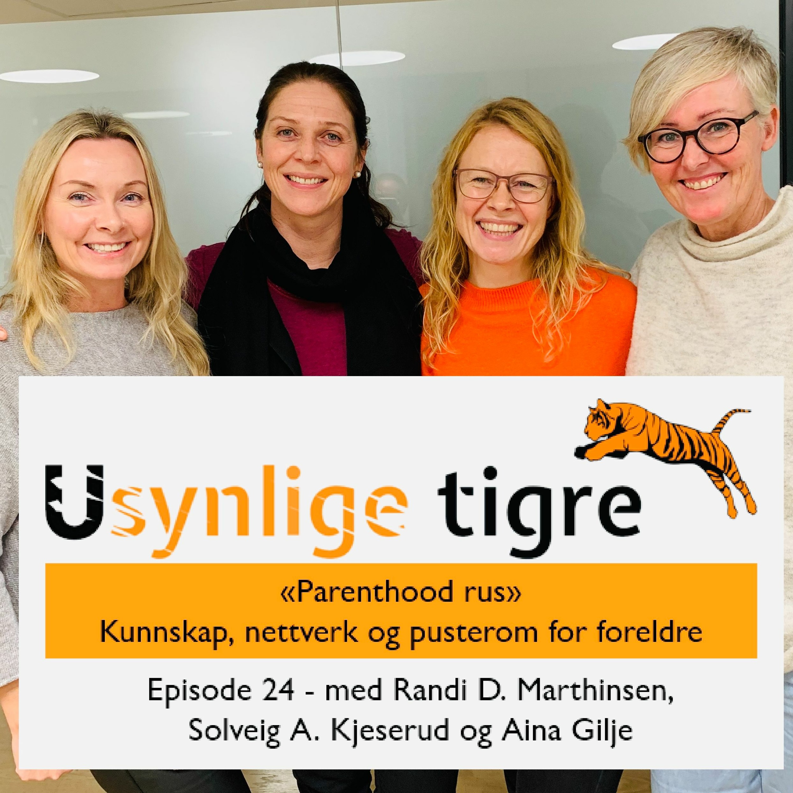 Usynlige tigre-podden