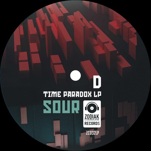 ZC032LP - SOUR - Wormhole - Time Paradox LP - Zodiak Commune Records