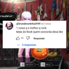 Eu fiz uma música de rock paulera