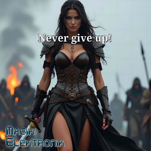 Never give up!